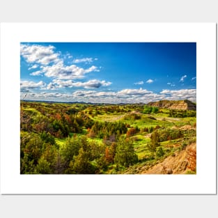 North Dakota Badlands Posters and Art